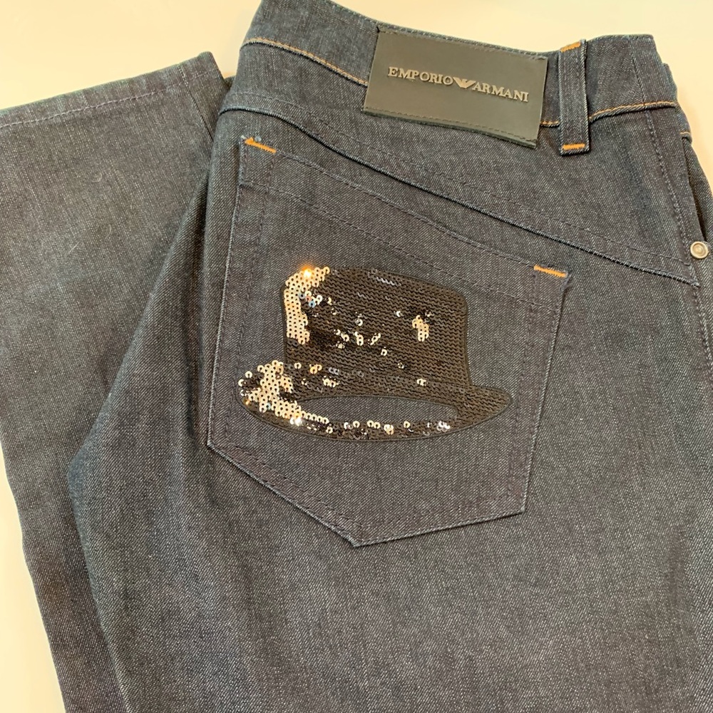 Emporio Armani Sequence Hat Jeans